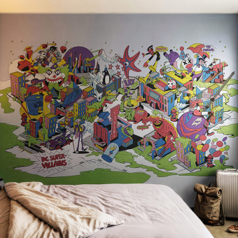 Papel pintado panorámico DC Universe 526-2