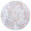 Alfombra Coral redonda para interior y exterior Louis de Poortere Oyster White ldp_115957