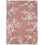 Alfombra Sakura rectangular para interior y exterior Louis de Poortere Copper Pink ldp_115988