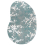 Alfombra Sakura Peanut in-outdoor Louis de Poortere Lake Blue ldp_120104