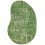 Alfombra Baobab Peanut para interior y exterior Louis de Poortere Perrier's Green ldp_120334