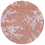 Alfombra Sakura redonda para interior y exterior Louis de Poortere Copper Pink ldp_115896
