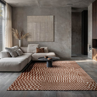 Alfombra bereber rectangular in-outdoor