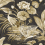 Revestimiento mural Tsuru Bird Initiales Black Coffee CH30915
