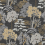 Papel pintado Mori Trees Initiales Charcoal CH31006
