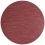 Alfombra Bamboo redonda In-outdoor Chilewich Cranberry 200943-009