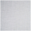 Alfombra Basketweave cuadrada In-outdoor Chilewich White/Silver 200939-042
