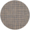 Alfombra Basketweave redonda In-outdoor Chilewich Coast 200944-058