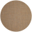 Alfombra Basketweave redonda In-outdoor Chilewich Teak 200944-057
