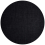 Alfombra redonda Boucle In-outdoor Chilewich Noir 200945-025