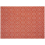 Alfombra Overshot rectangular para interior y exterior Chilewich Paprika 200264-002