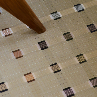 Alfombra Sampler redonda In-Outdoor