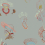 Papel pintado Cinco Kariokas Anis WALLP-CINCO-MULTI-AQUA-01