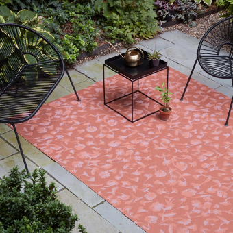Alfombra Botanic rectangular para interior y exterior