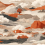 Papel pintado panor&aacute;mico Cloudscape Wall&dec&ograve; Orange WDCS2601