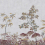 Papel pintado panor&aacute;mico Understory Reverie Wall&dec&ograve; Multicolore WDUR2601