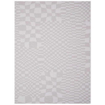 Alfombra Warp rectangular para interior y exterior