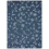 Alfombra Botanic rectangular para interior y exterior Chilewich Indigo 200884-003