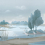 Papel pintado panor&aacute;mico Loire verde Les Dominotiers Danube DOM5120