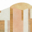 Papel pintado panor&aacute;mico Palais d'ombre vinilo Casadeco Terracotta 202264212V