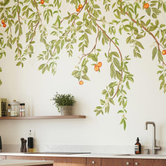 Papel pintado panorámico Douceur d'agrumes vinilo
