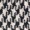Papel pintado Pied de Poule Curious Collections Noir/blanc CC_MLE_004