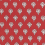 Tela Indianaire Olivades Rouge TFT0164.C68