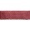 Ribetes gros grain Miami 16 mm Houl&egrave;s Rose ancien 31150-9440