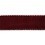Ribetes gros grain Miami 16 mm Houl&egrave;s Bordeaux 31150-9585