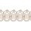 Ribetes jacquard guip&eacute; Plaza Houl&egrave;s Galet 32153-9020