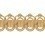 Ribetes jacquard guip&eacute; Plaza Houl&egrave;s Cassonade 32153-9200