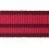 Ribetes Plaza 70 mm Houl&egrave;s Cerise 32211-9400
