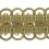 Ribetes guipure Antica 70 mm Houl&egrave;s Mousse 32424-9770