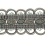 Ribetes guipure Antica 70 mm Houl&egrave;s Orage 32424-9980