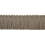 Ribetes frange mousse Fleur de lino Houl&egrave;s Naturel 33021-9800