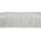 Frange mousse m&eacute;tal Onyx Houl&egrave;s Argent 33023-9920