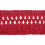 Frange postillons Onyx Houl&egrave;s Magenta 33076-9430