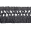 Frange postillons Onyx Houl&egrave;s Anthracite 33076-9900