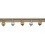 Ribetes perles Onyx Houl&egrave;s Sable/Écume 33082-9030