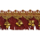 Frange moulino&eacute;e perles Les Marquises Houl&egrave;s Versailles 33270-9310