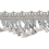 Frange m&egrave;ches Les Marquises 76 mm Houl&egrave;s Nuage 33271-9900