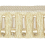 Frange effil&eacute; quilles Marly Houl&egrave;s Crème 33392-9017