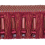 Frange effil&eacute; quilles Marly Houl&egrave;s Framboise 33392-9470