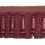 Frange effil&eacute; quilles Marly Houl&egrave;s Cassis 33392-9530
