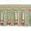 Frange effil&eacute; quilles Marly Houl&egrave;s Massepain 33392-9730