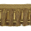 Frange effil&eacute; quilles Marly Houl&egrave;s Bronze 33392-9770