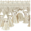 Frange m&egrave;che Villandry Houl&egrave;s Ecru 33394-9010