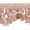 Frange m&egrave;che Villandry Houl&egrave;s Rose 33394-9440