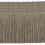 Frange effil&eacute; Fleurs de lino 8,5 cm Houl&egrave;s Cacao 33397-9800