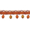 Frange perles Palais Royal 4 cm Houl&egrave;s Agrumes 33098-9350